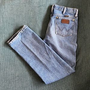 VINTAGE straight leg wranglers